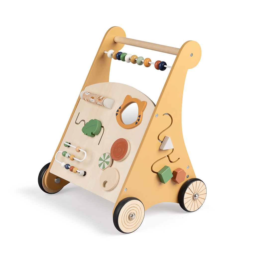 Sebra Wooden Activity Walker, Wildlife