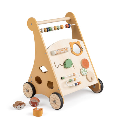 Sebra Wooden Activity Walker, Wildlife