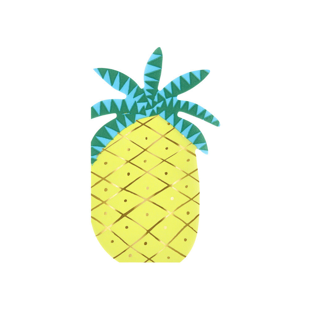 Meri Meri Napkins, Pineapple - 16 pcs.