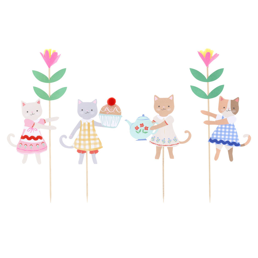 Meri Meri cake decorations, Kitten Club
