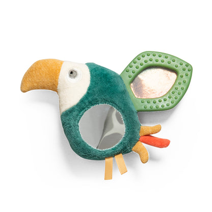 Sebra Activity Rattle with Mirror, Toucan Tully