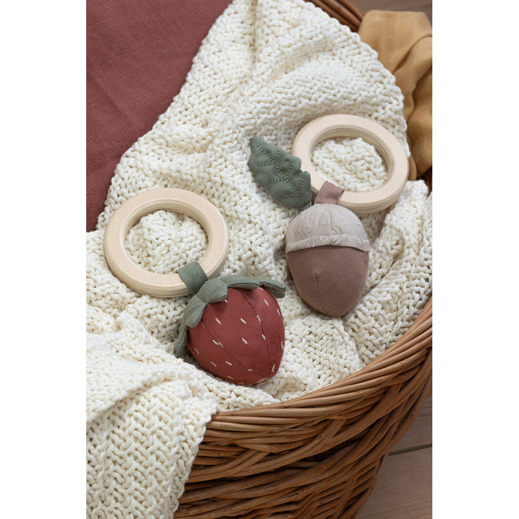 Sebra Rattle – Strawberry