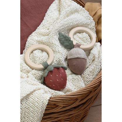 Sebra Rattle – Strawberry