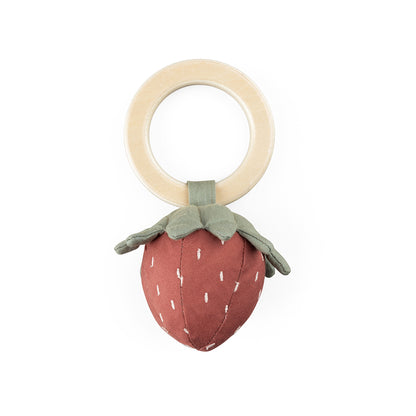 Sebra Rattle – Strawberry