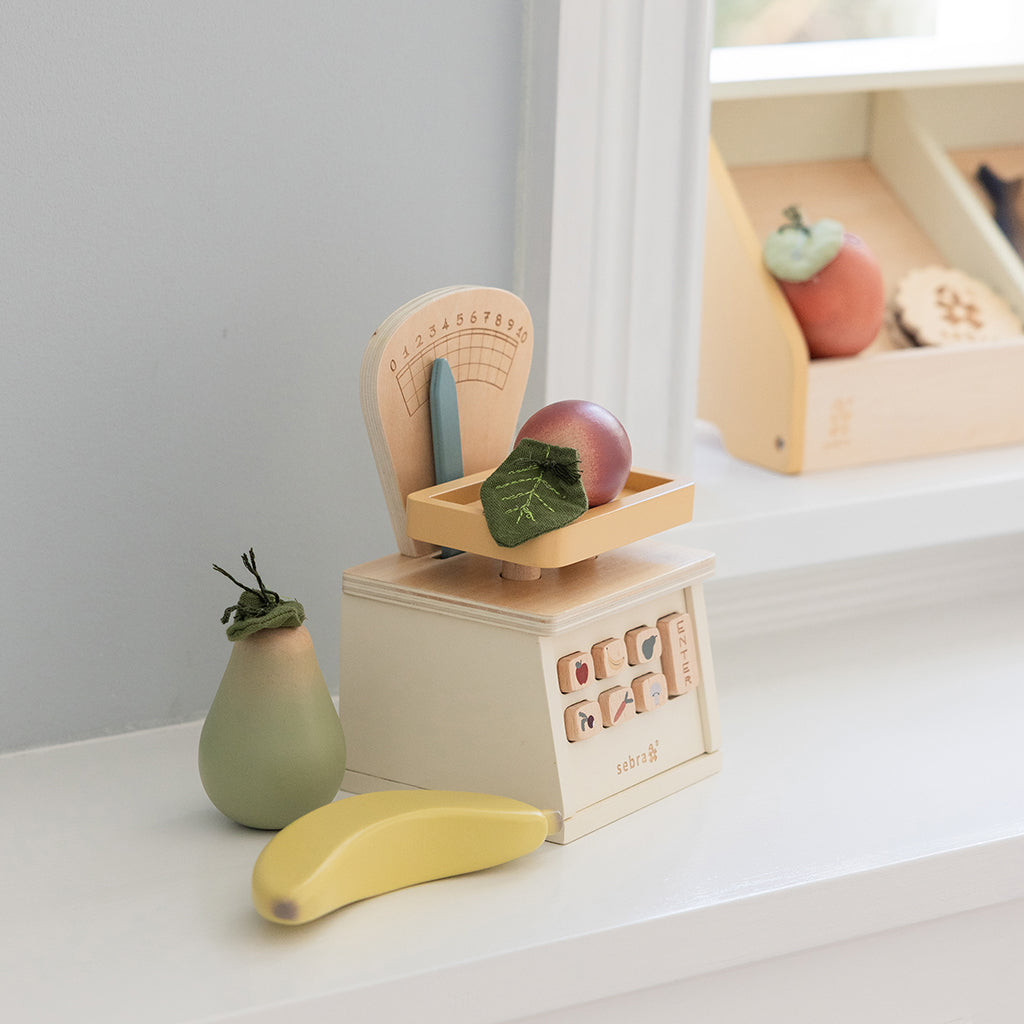 Sebra Wooden Play Shop Scale