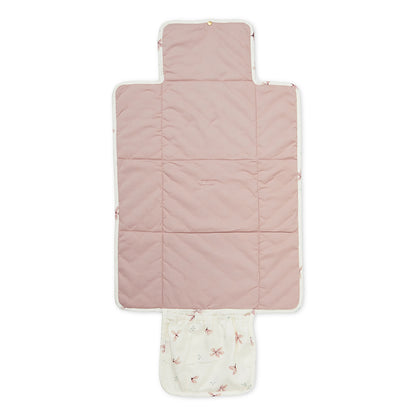 Cam Cam Changing Mat, Quilted - Windflower Creme