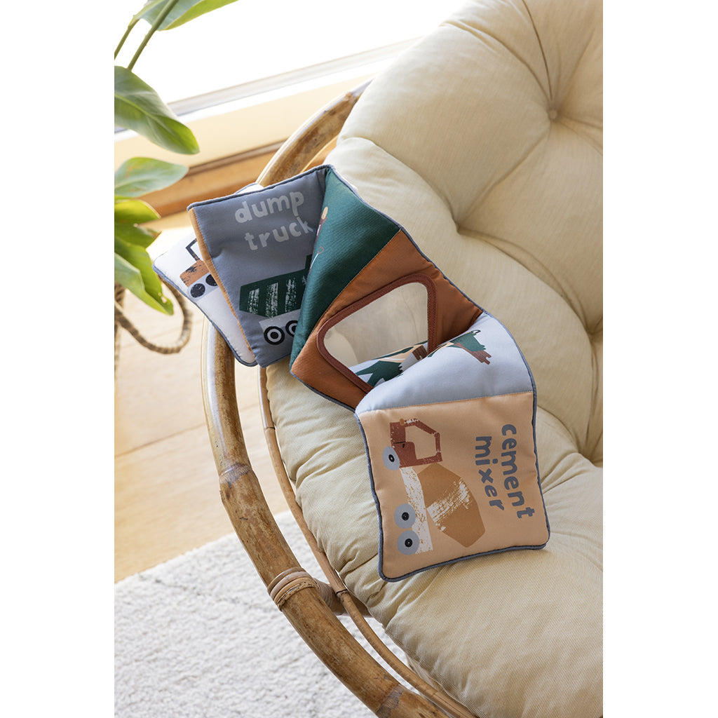 Sebra Fabric Book, Busy Builders