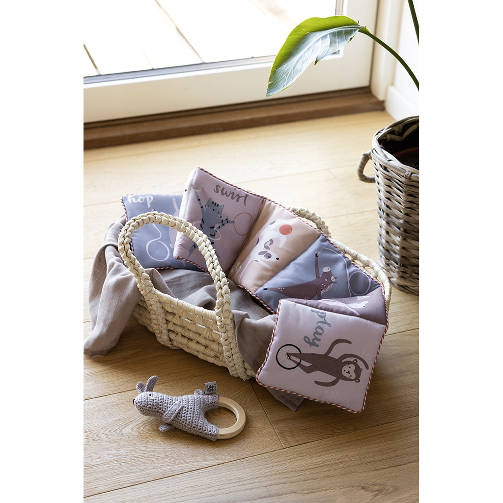 Sebra Fabric Book, Teeny Toes