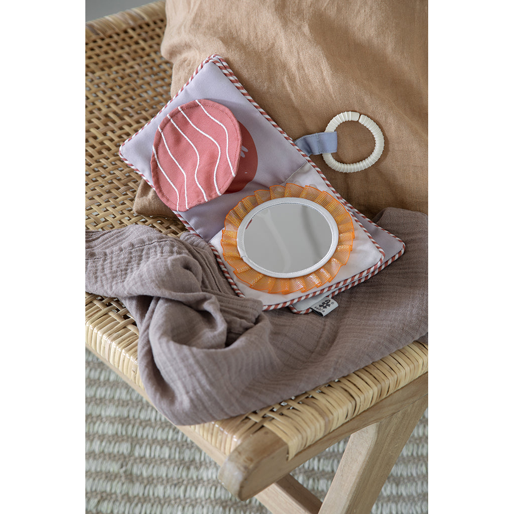 Sebra Activity Book, Fabric - Teeny Toes