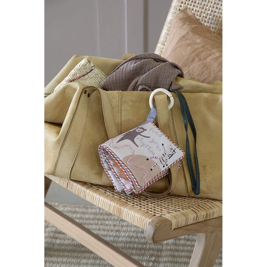 Sebra Activity Book, Fabric - Teeny Toes