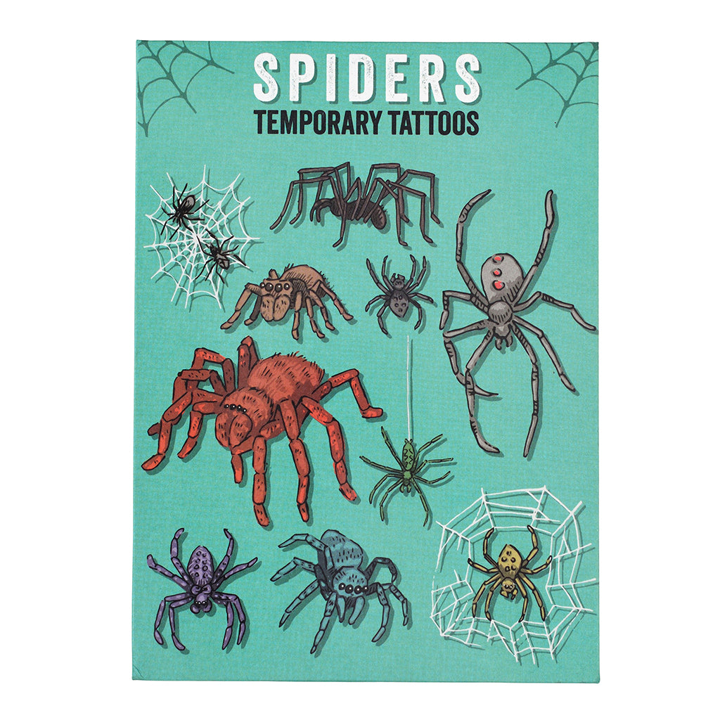 Rex London Tattoos, 2 Sheets - Spiders