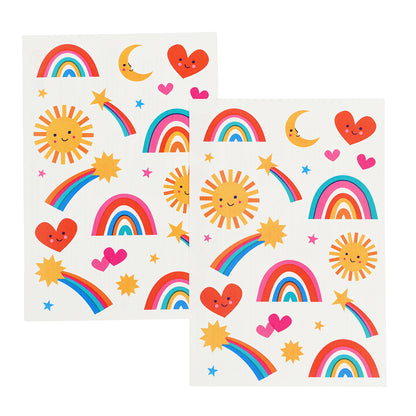 Rex London Tattoo Sheets, 2 Pack - Cosmic Love