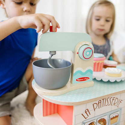 Melissa &amp; Doug Wooden Play Food, Bakery Shop, La Patisserie - 39 Pieces