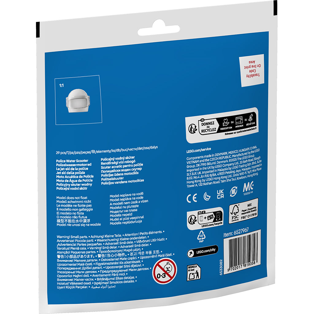 LEGO® Animal Crossing, Recruitment Packs - Police Water Scooter