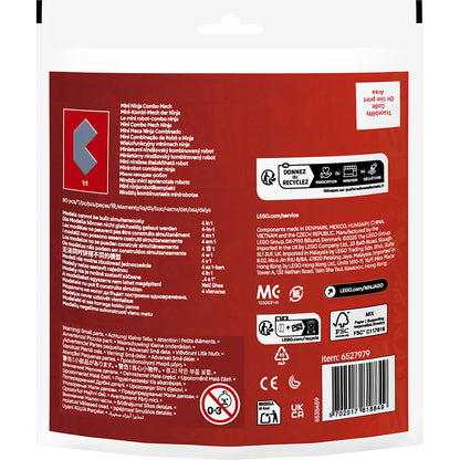 LEGO® Animal Crossing Recruitment Packs - Combo Ninja Mech Mini Model