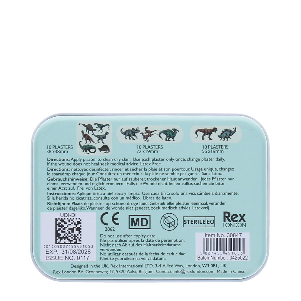 Rex London Bandages, 30 Pieces - Prehistoric Land