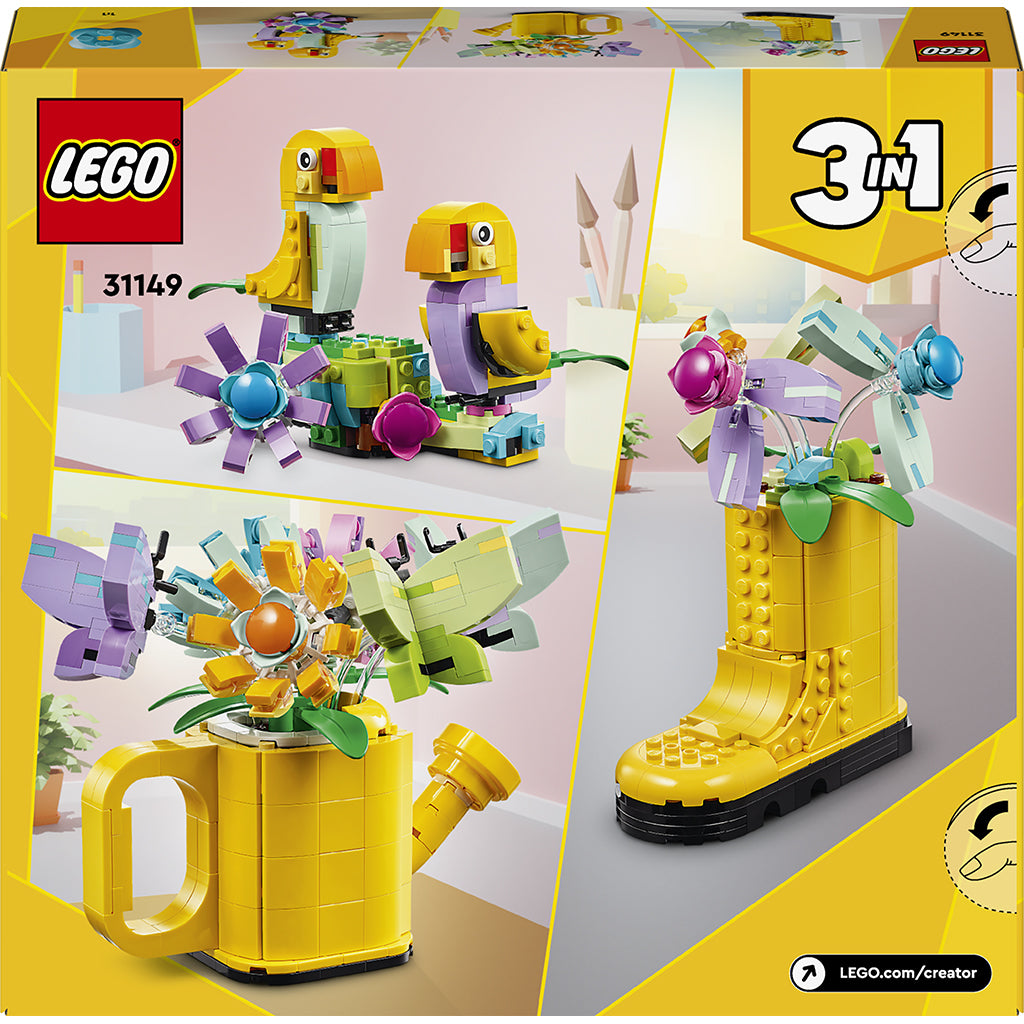 LEGO® Creator 3-in-1, Flowers in a Watering Can