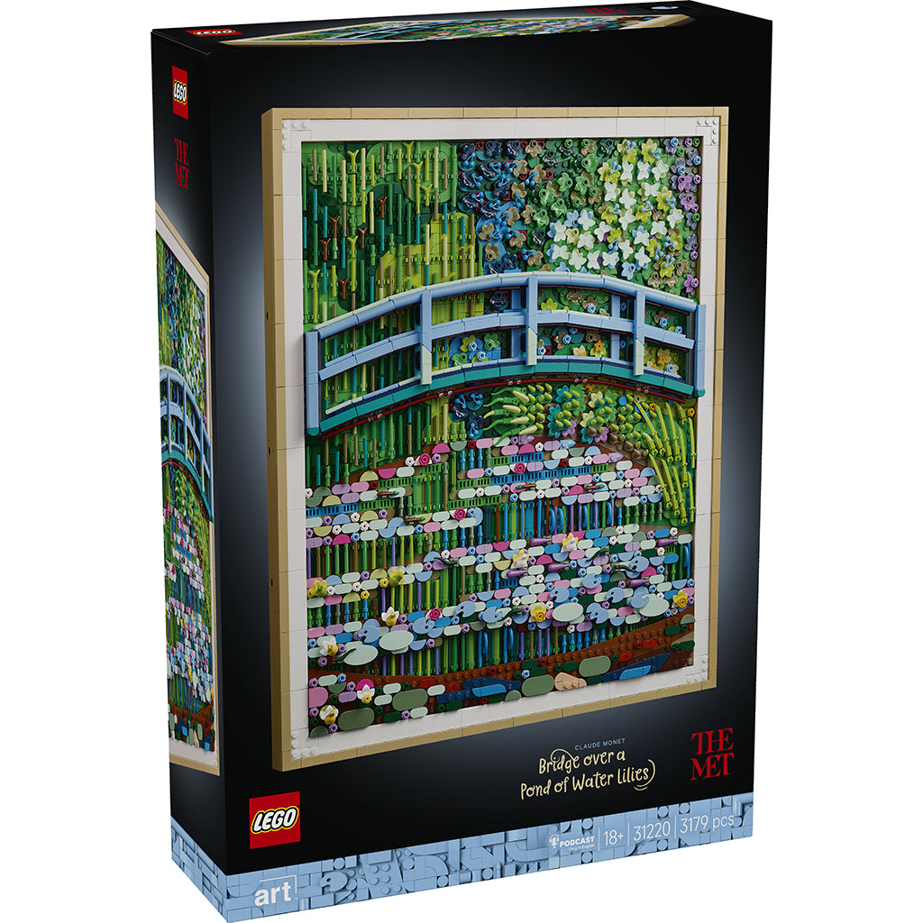 LEGO® Art, Claude Monet – The Japanese Bridge Over the Water Lily Pond
