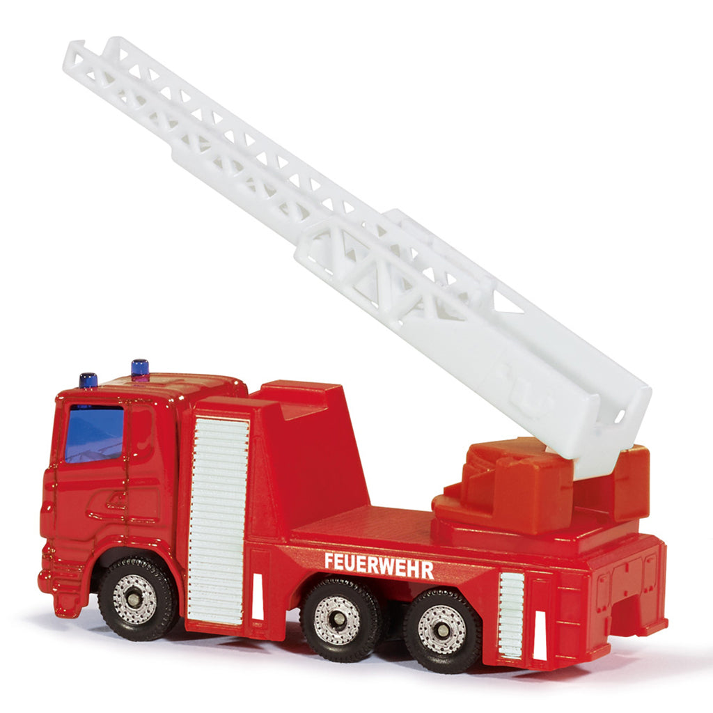 Siku Fire Engine with Ladder, 8.4 x 3.2 cm