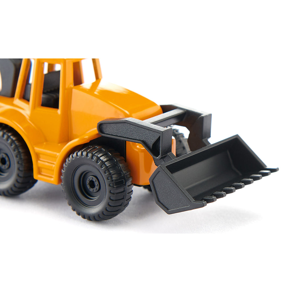 Siku Backhoe Loader, 8.6 x 3.3 cm