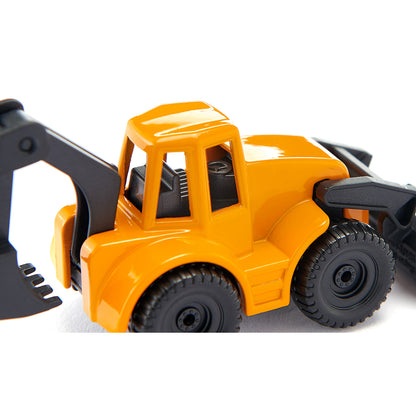 Siku Backhoe Loader, 8.6 x 3.3 cm