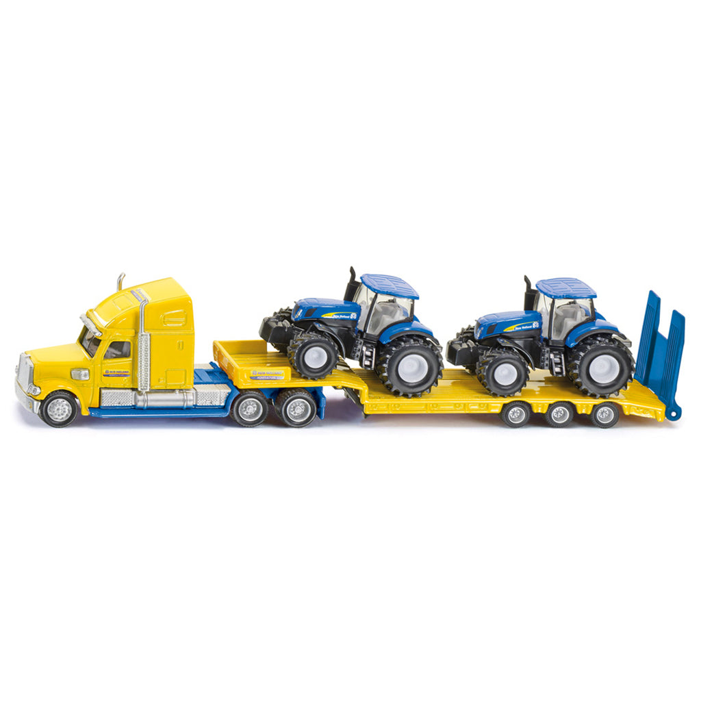 Siku Low Loader with New Holland Tractors 1:87