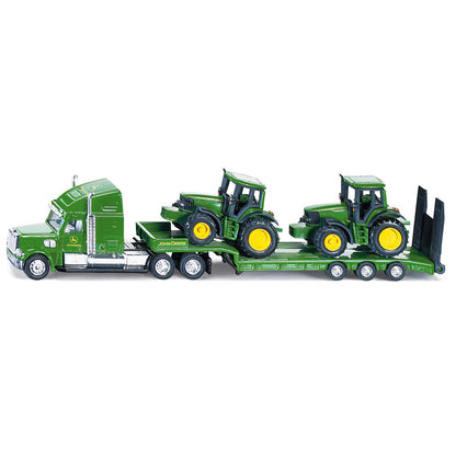 Siku Low Loader with John Deere Tractors 1:87