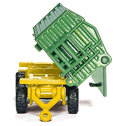 Siku John Deere Front Loader with Trailer, 1:87 Scale