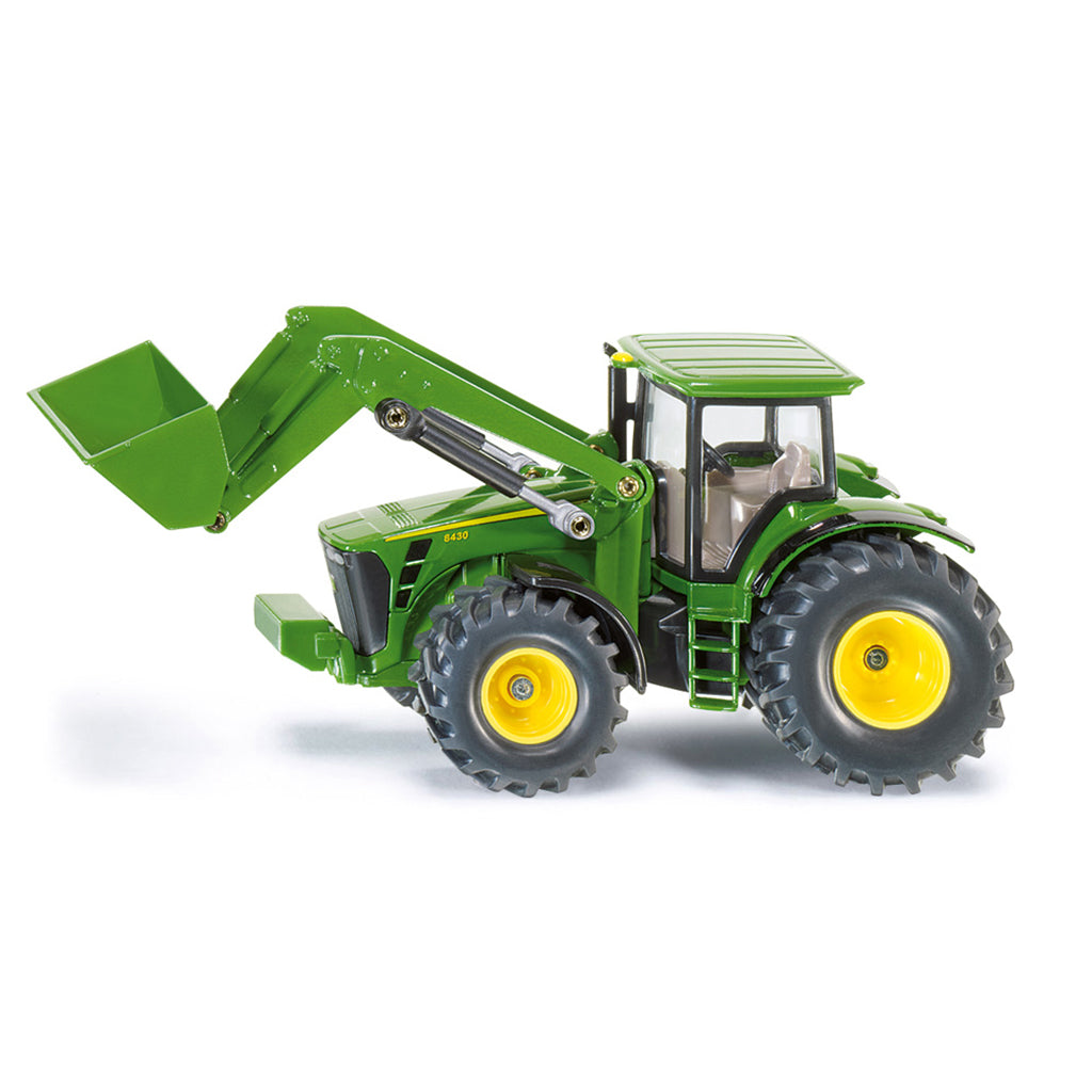 Siku John Deere Tractor with Front Loader, 1:50 Scale