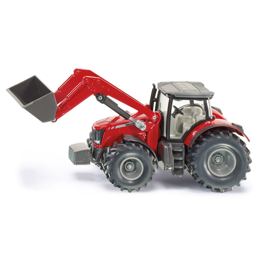 Siku Massey Ferguson Tractor with Front Loader, 1:50 Scale