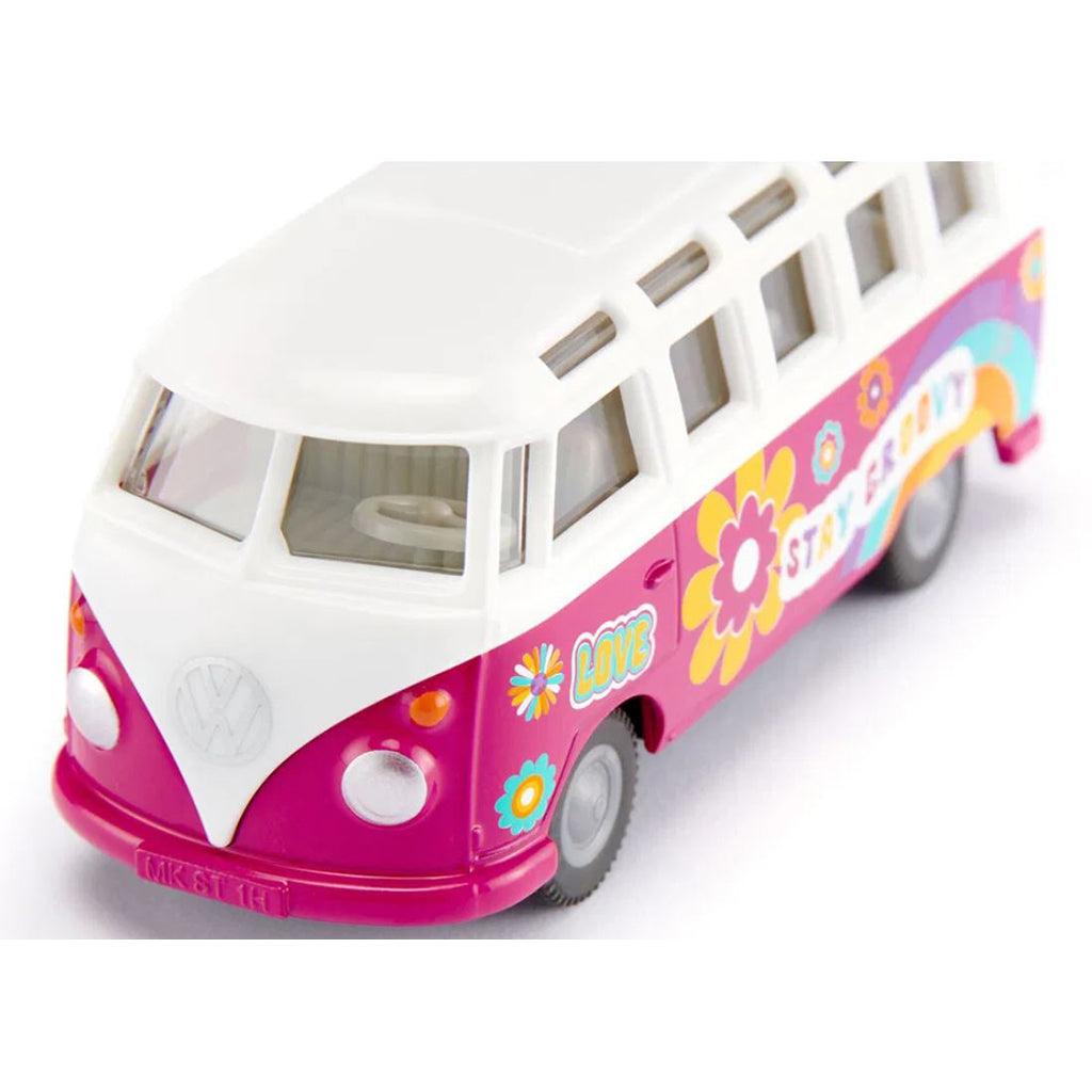Siku Toy Car, VW T1 Samba - Size: 7.5 x 15.7 cm