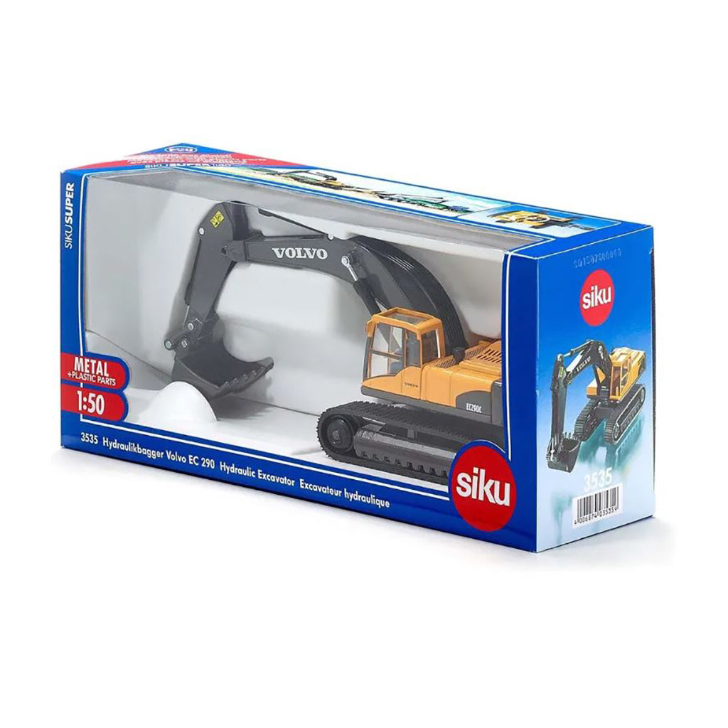 Siku Volvo EC 290 Hydraulic Excavator - 1:50 Scale