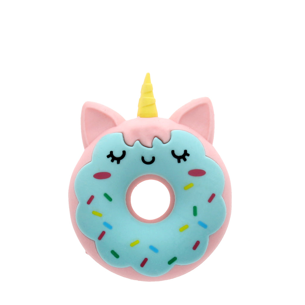 Rex London Eraser, Animal Doughnut - Unicorn