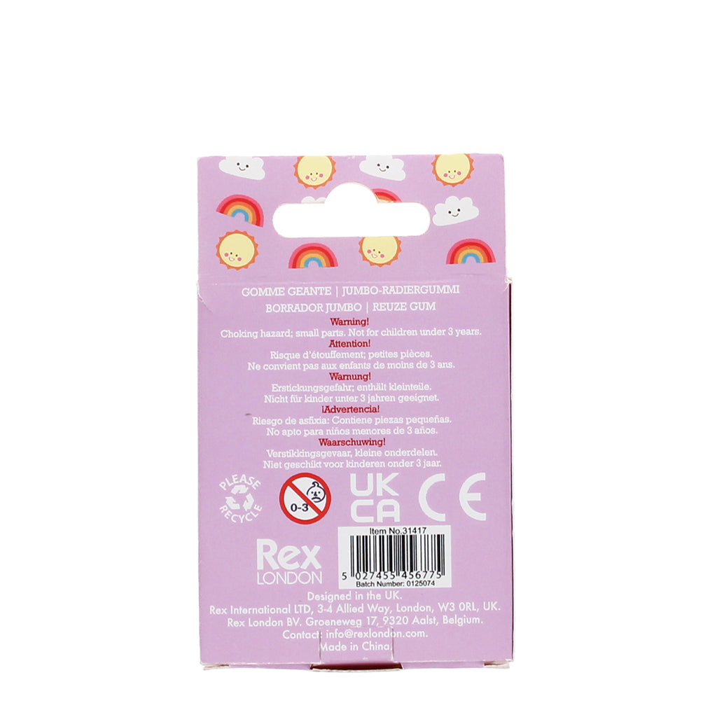 Rex London Eraser, Animal Doughnut - Unicorn