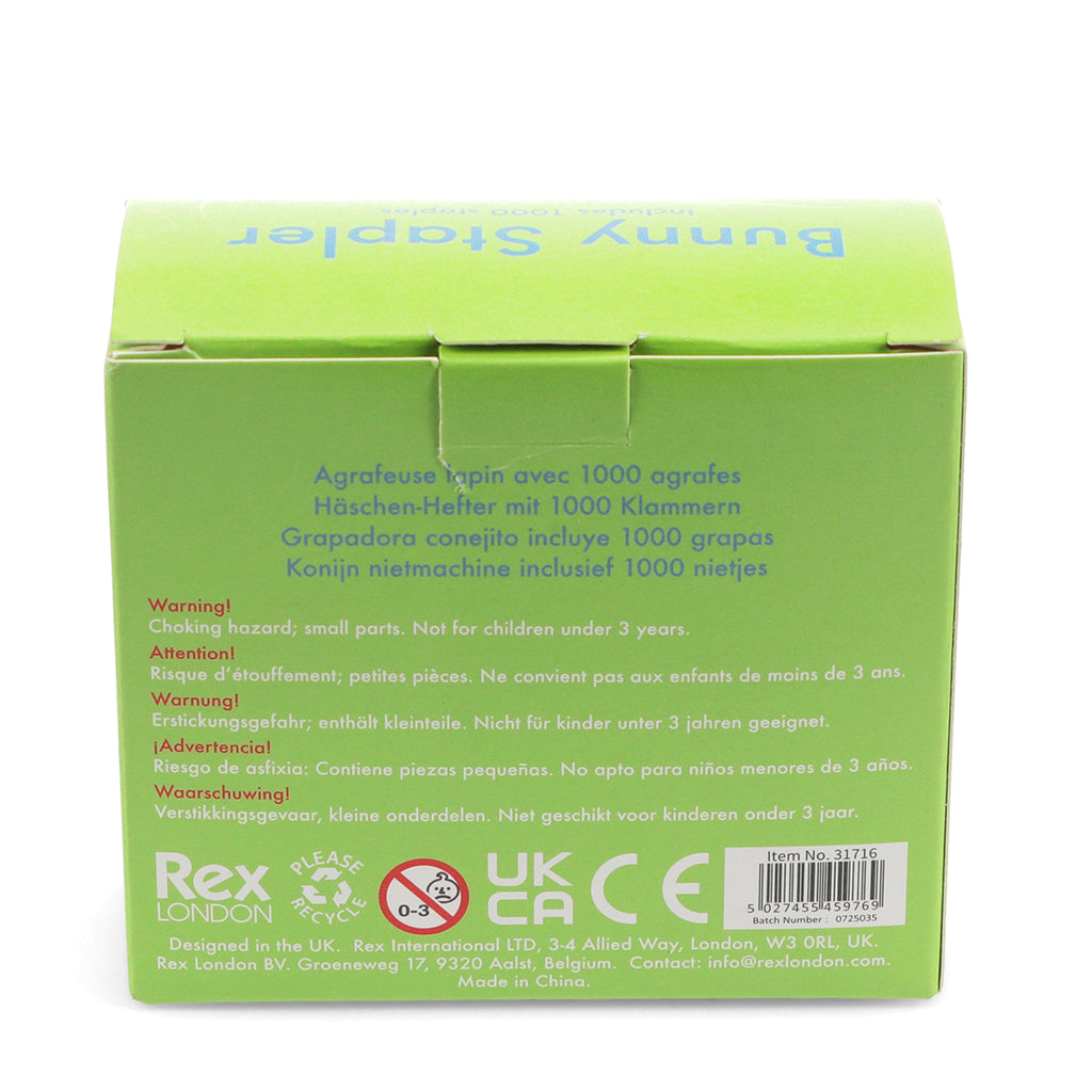 Rex London Stapler, Rabbit