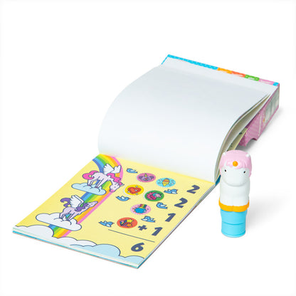Melissa &amp; Doug Wow! Activity Pad, Create-Your-Own Stickers - Unicorn