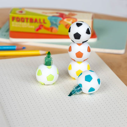 Rex London, stackable highlighter pens - 5 footballs