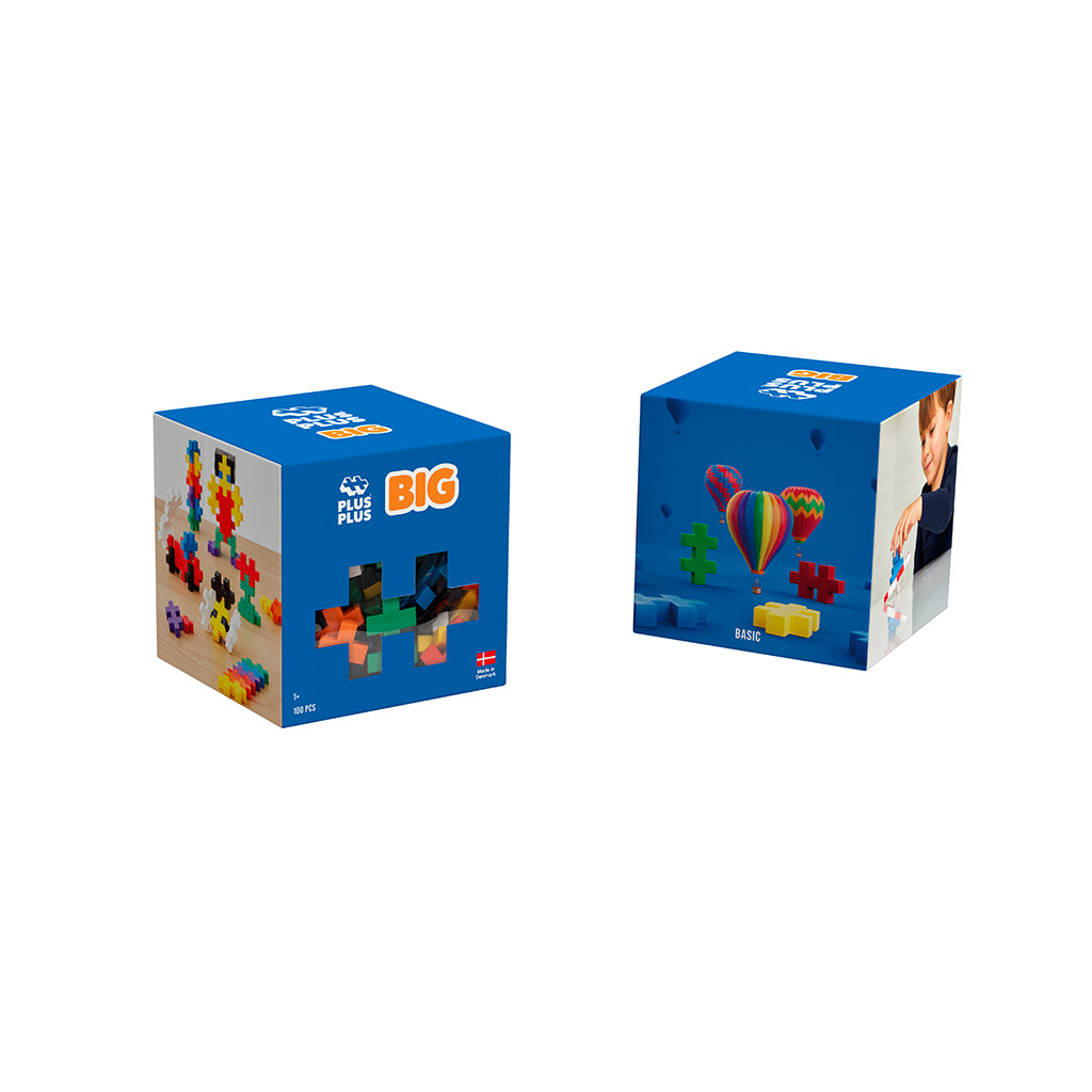 Plus-Plus BIG Basic, 100 pcs