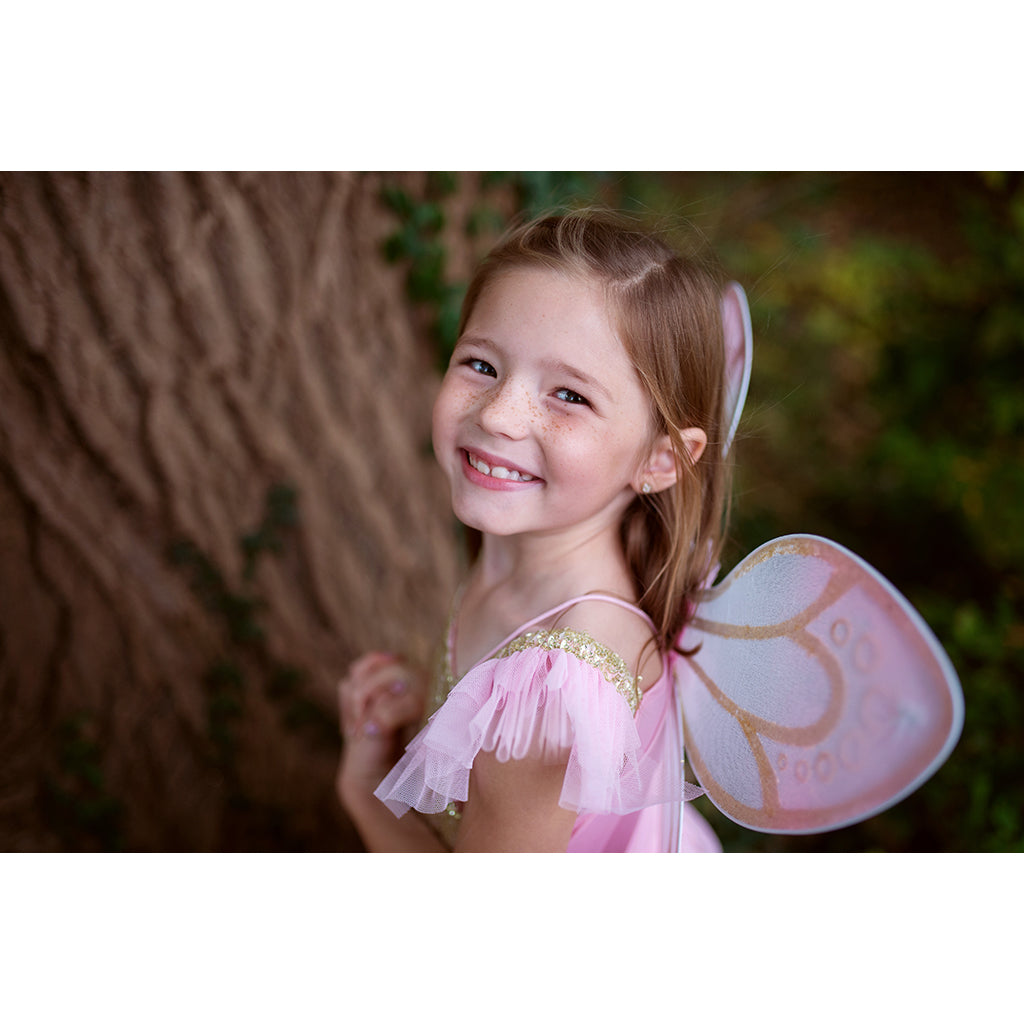 Great Pretenders Dress-Up Outfit, Gold Butterfly Dress - Size 6–8 Years