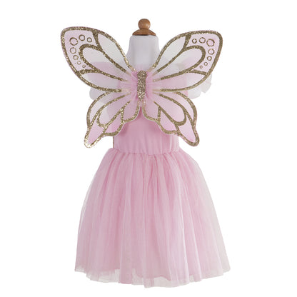 Great Pretenders Dress-Up Outfit, Gold Butterfly Dress - Size 6–8 Years