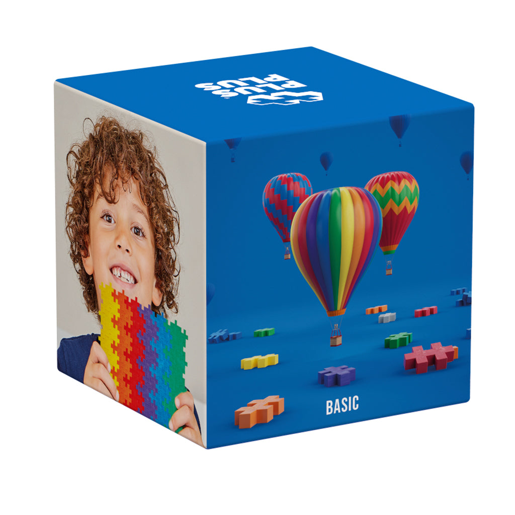 Plus-Plus Basic farvemix, 600 stk