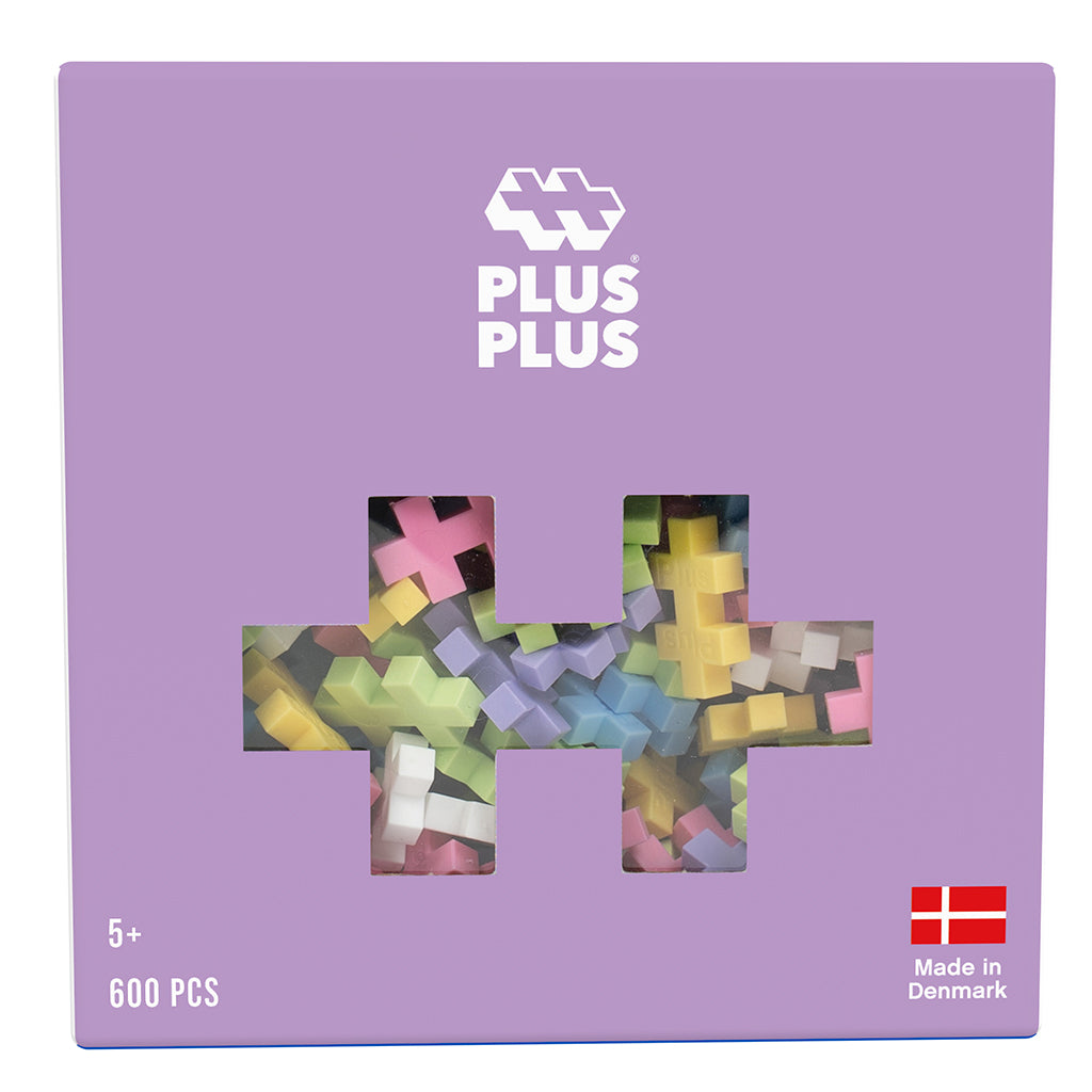 Plus-Plus Pastel Color Mix, 600 Pieces