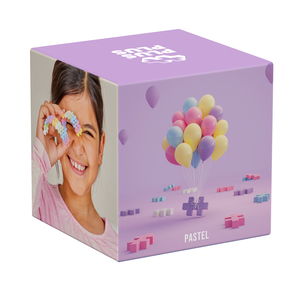 Plus-Plus Pastel Color Mix, 600 Pieces