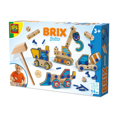 SES Creative Brix Junior, Building Toys – Work Vehicles