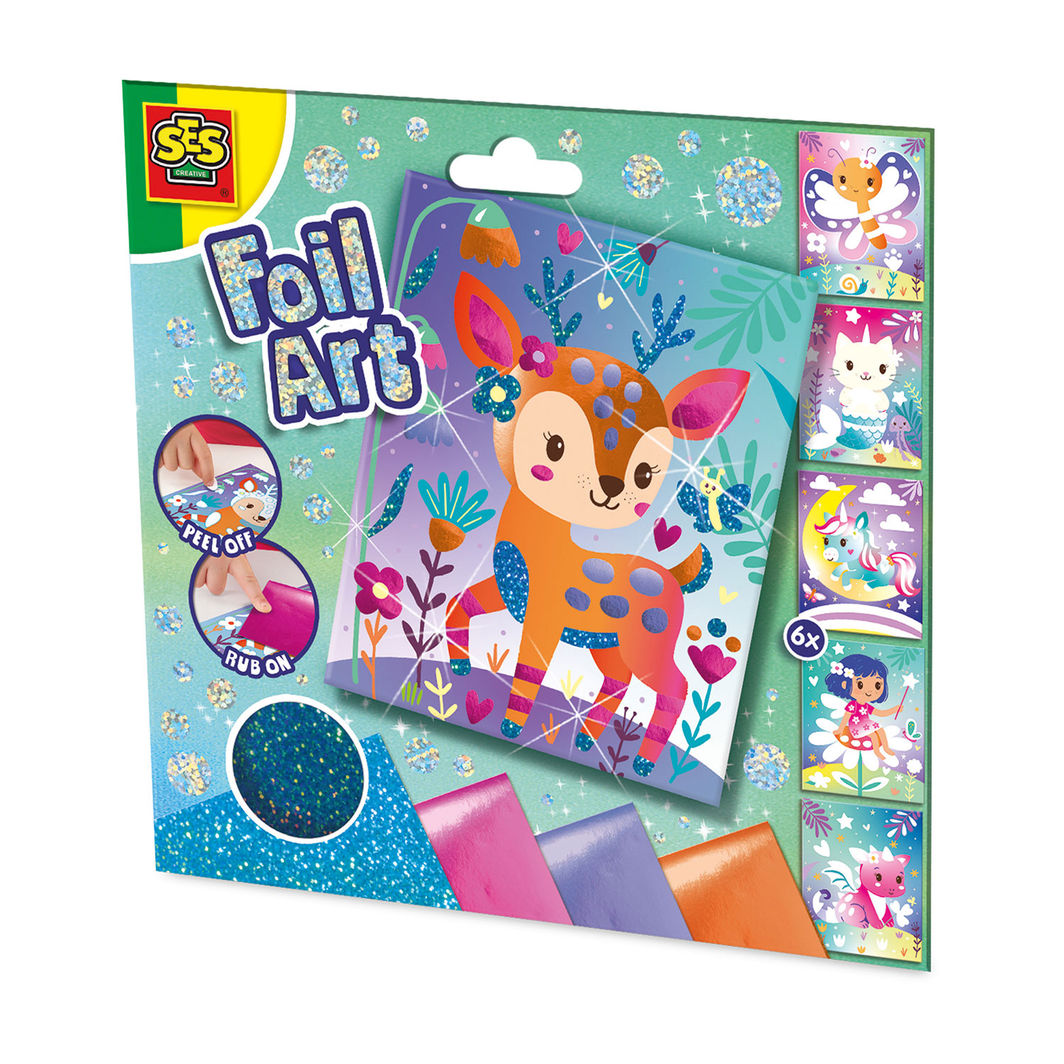 SES Creative - Foil Stickers - Fantasy Friends