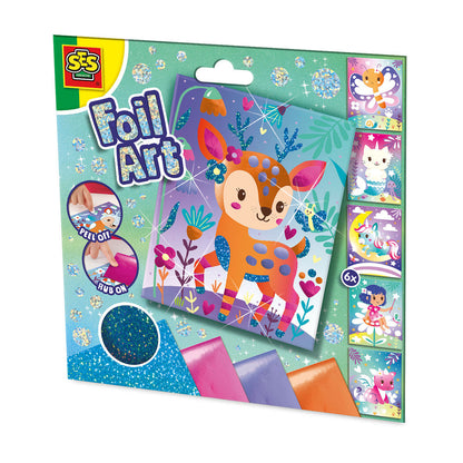 SES Creative - Foil Stickers - Fantasy Friends