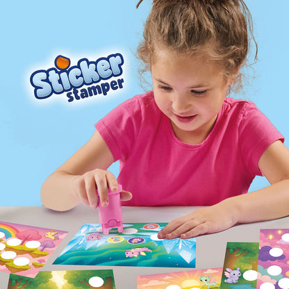 SES Creative Stamp Set with Stickers, Fantasy Creatures