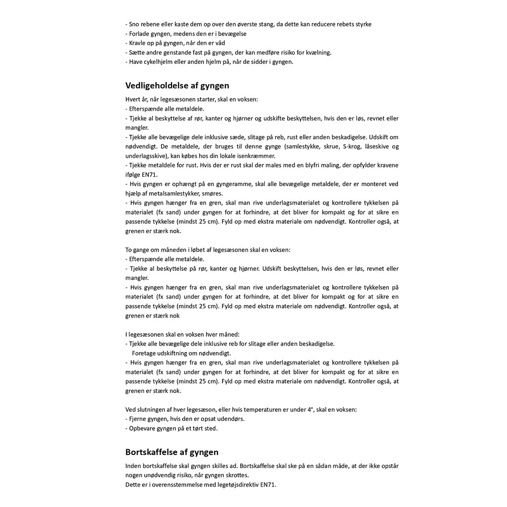 KREA Round Nest Swing, Diameter 70 cm - Black