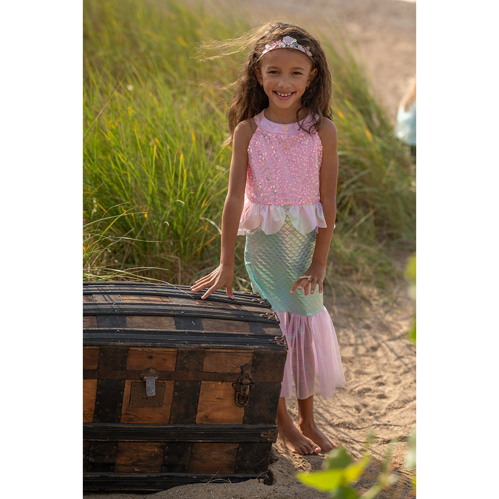 great pretenders misty mermaid dress Misty Mermaid Dress Size 3-4 / Pink/Mint