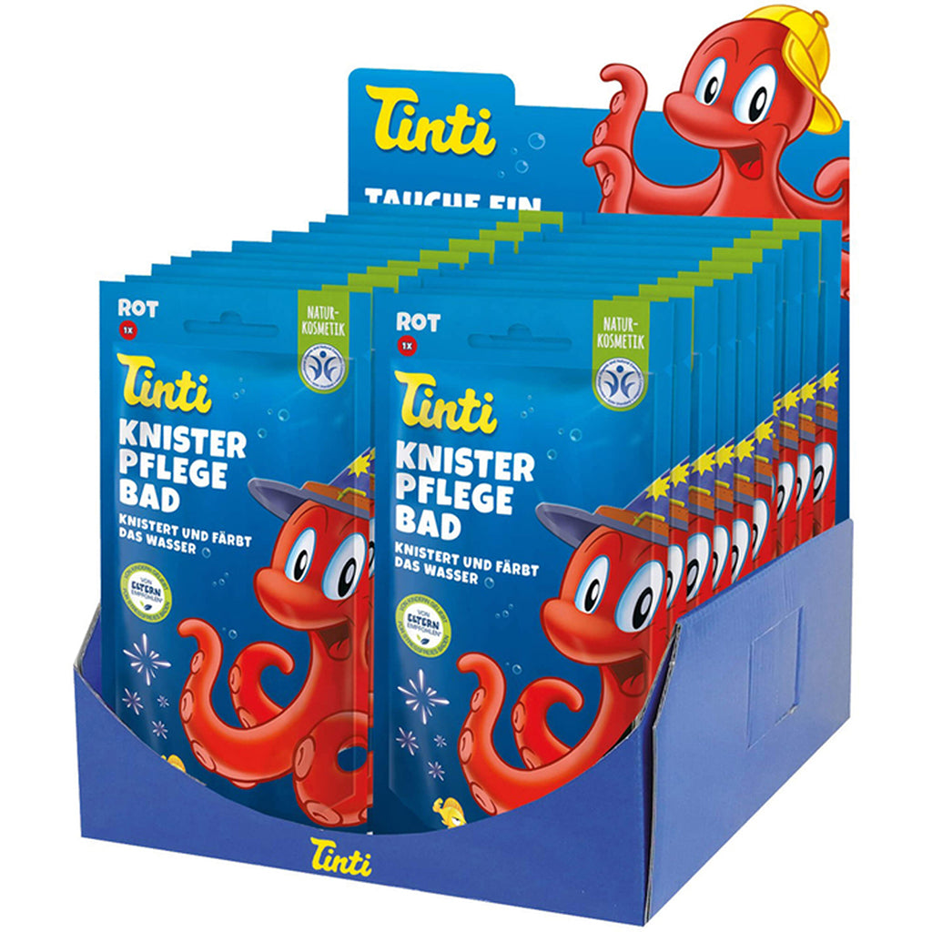 Tinti Crackling Bath - Red Fireworks